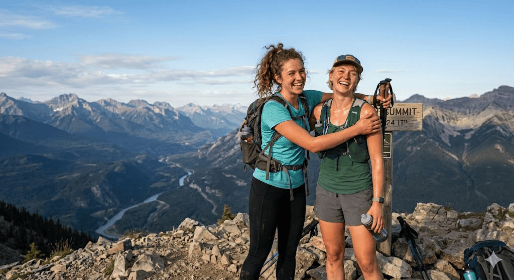 Hiking friends